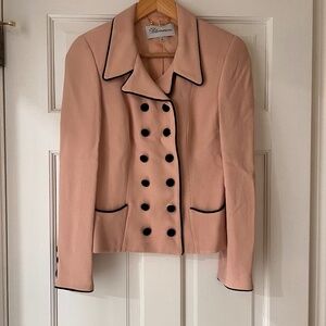 Blumarine Pink Double Breasted Blazer
